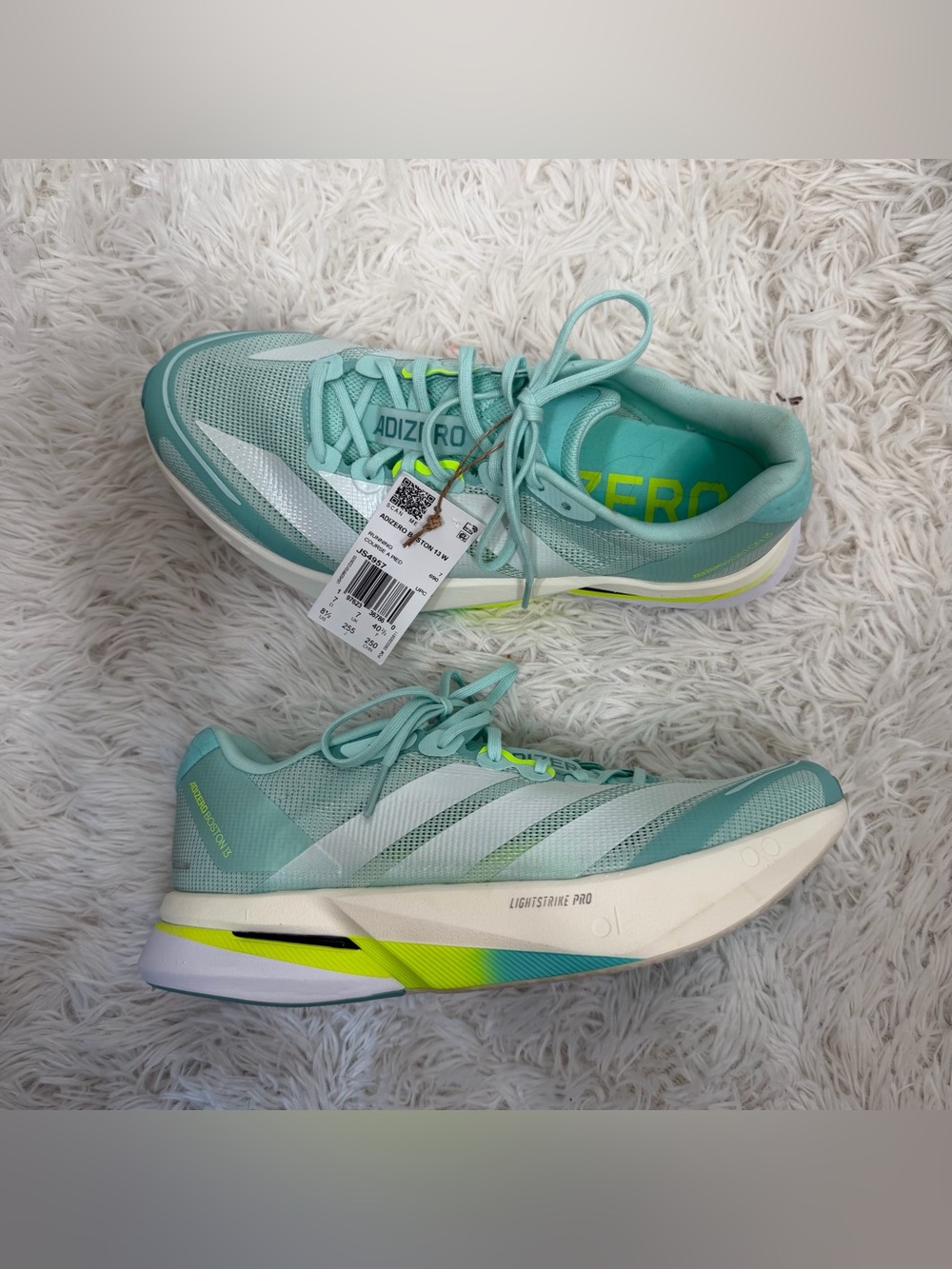 NWT Adidas adizero Boston 13 Running Shoes Women’s 8.5 Teal Green